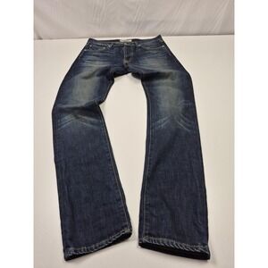 Baldwin The Henley The Classic Slim Jeans Mens 33x34 Blue Slim Denim USA